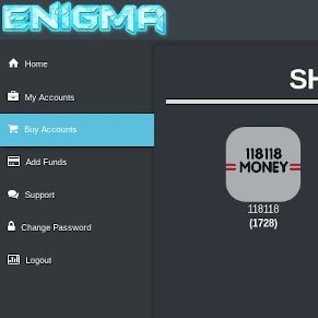 Enigma frontpage