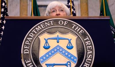 United States secretary of the treasury Janet Yellen