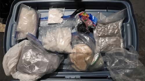 Drugs seized during the investigation